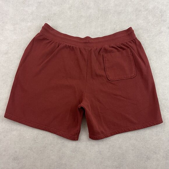 The North Face Men’s Garment Dye 7″ Fleece Shorts XXL Cordovan NWT - Picture 4 of 16